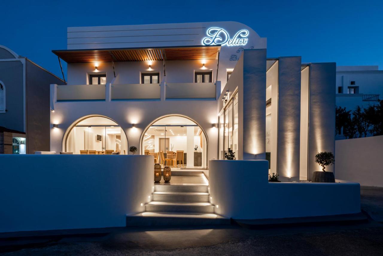 Deluxe Hotel Santorini Тира Экстерьер фото