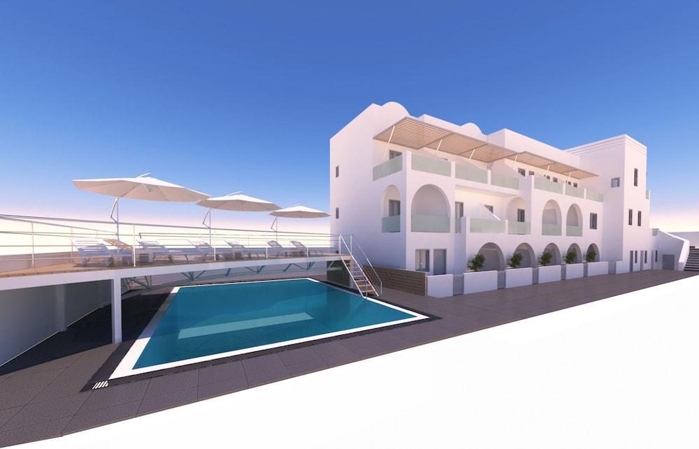 Deluxe Hotel Santorini Тира Экстерьер фото