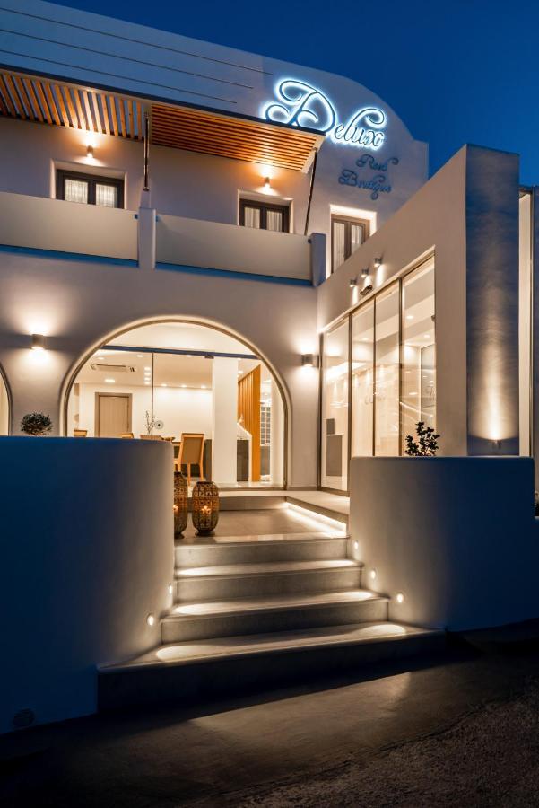 Deluxe Hotel Santorini Тира Экстерьер фото